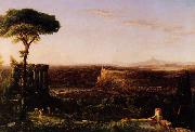 Thomas Cole Italian Scene, Composition oil painting reproduction